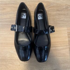 Dolce Vita Black Patent Mary Jane Flats